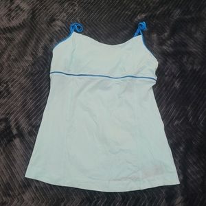 Blue Lululemon Luminous Tank